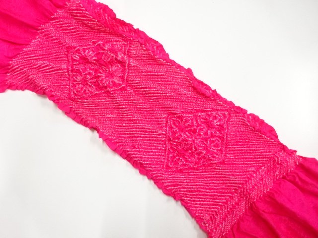 JAPANESE KIMONO / SHIBORI OBIAGE